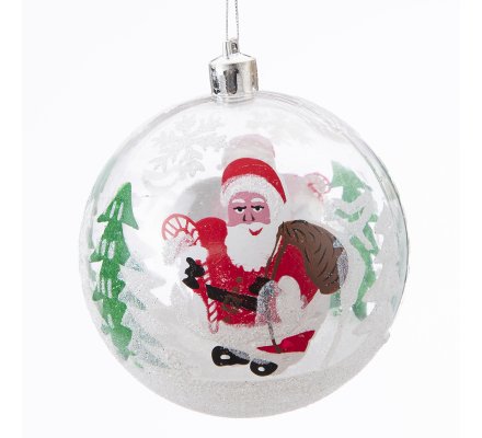 Boule De Noel Transparente A Remplir